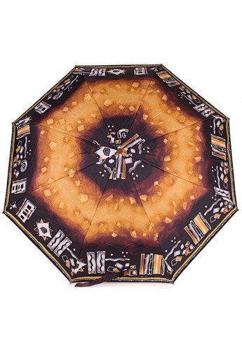 Зонт женский коричневый стильный полуавтомат Airton (262975909)