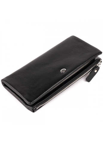 Жіночий шкіряний гаманець ST Leather 19310 Чорний ST Leather Accessories (262453816)