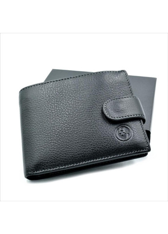 Чоловічий шкіряний гаманець 12 х 9,5 х 2 см Чорний wtro-539 Weatro (272596107)