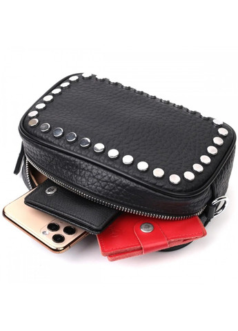 Молодежная женская кожаная сумка через плечо 22333 Vintage (276705752)