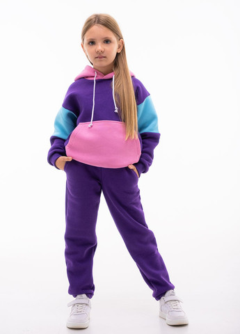 Утепленный детский спортивный костюм на флисе для девочки Kindamor warm beauty (264385328)