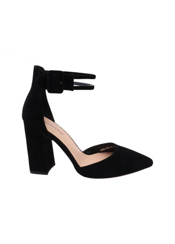 Angelo Vani Туфли женские черные натуральная замша черный з, турция — (257439444)