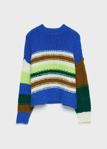 Синій джемпер зима,синій-кольоровий, Stradivarius