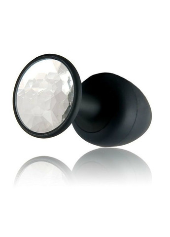 Анальная пробка Geisha Plug Diamond XL с шариком внутри, создает вибрации, макс диаметр 4,5см Dorcel (273058980)