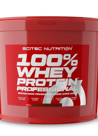 100% Whey Protein Professional 5000 g /160 servings/ Chocolate Cookie Cream Scitec Nutrition (257455689)
