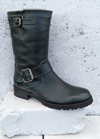Зручні та стильні зимові чоботи з натуральної шкіри InFashion чоботи (268370179)