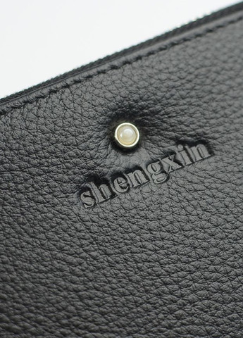 Черный складной кожаный мини кошелек на магните, молодежный маленький кошелек портмоне из натур. кожи No Brand (266701136)