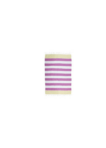 Barine полотенце pestemal - journey 90*165 olive-purple полоска комбинированный производство - Турция