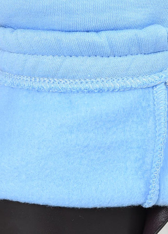 Штаны спортивные женские на флисе голубого цвета Let's Shop (266901182)