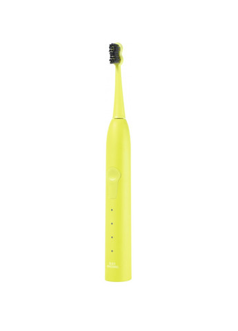 Звуковая гидроактивная зубная щетка Black Whitening II Electric Yellow (желтая) Megasmile (269238132)