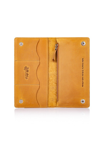 Кожаное портмоне Mehendi Classic WP-05-S18-0935-T006 Жёлтый Hi Art (268371761)