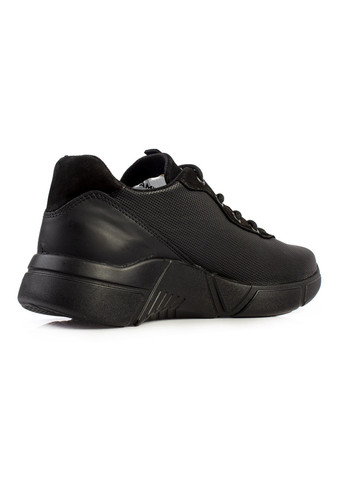 Черные демисезонные кроссовки подростковые для мальчиков бренда 7400274_(1) ModaMilano