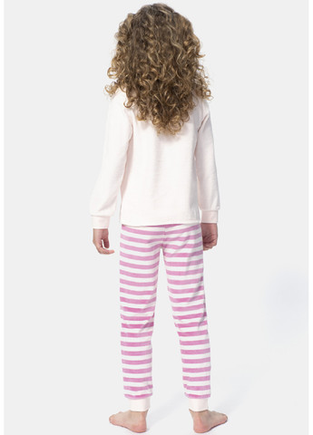 Розовая всесезон велюровая пижама (свитшот, брюки) свитшот + брюки Tex