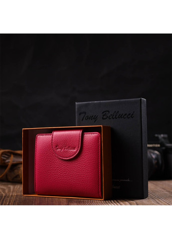 Красочный женский кошелек из натуральной кожи 22063 Фуксия Tony Bellucci (262158767)