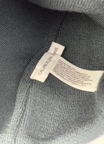 Шапка в рубчик з логотипом бренду Calvin Klein Vakko (256910155)