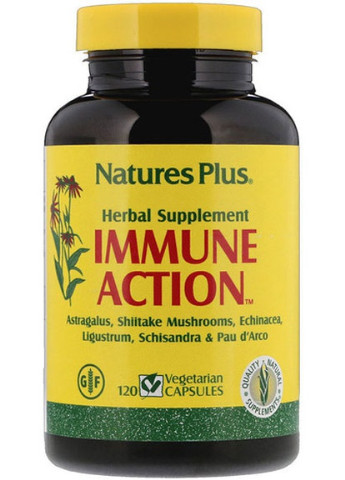 Nature's Plus Immune Action 120 Veg Caps NTP1068 Natures Plus (256719631)