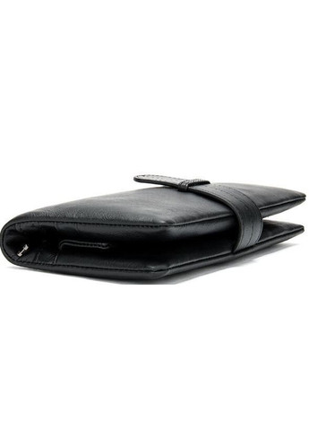 Чоловічий гаманець з натуральної шкіри 14913 Чорний Vintage (262891789)