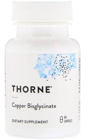 Copper Bisglycinate 60 Veg Caps Thorne Research (256724314)