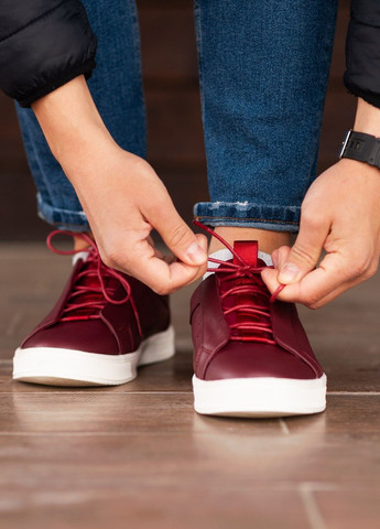 Бордові Осінні кросівки south greer maroon Vakko