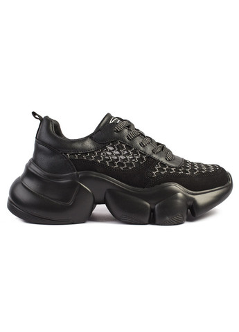 Черные кроссовки женские бренда 8300162_(1) Stilli