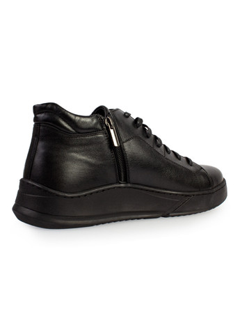 Черные зимние ботинки мужские бренда 9500970_(1) ModaMilano