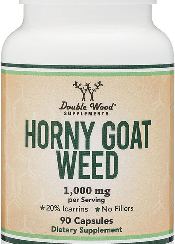 Добавка Double Wood Horny Goat Weed 1000 mg 90capsules Double Wood Supplements (261765758)