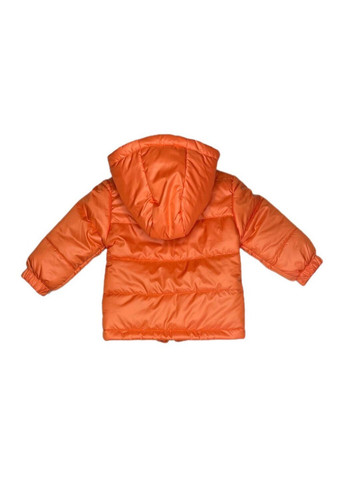 Помаранчева демісезонна куртка демісезонна для хлопчика Модняшки