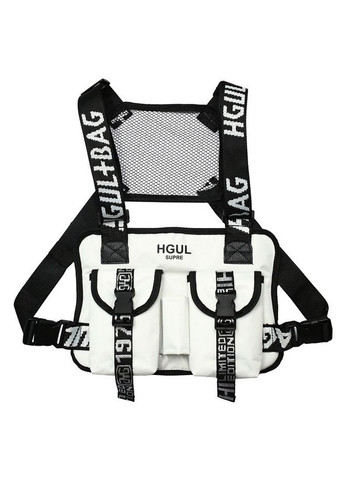 Нагрудна сумка HGUL SUPRE бронежилет 6601 біла No Brand (262672678)