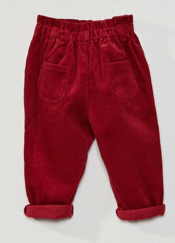 Бордовые брюки Kiabi