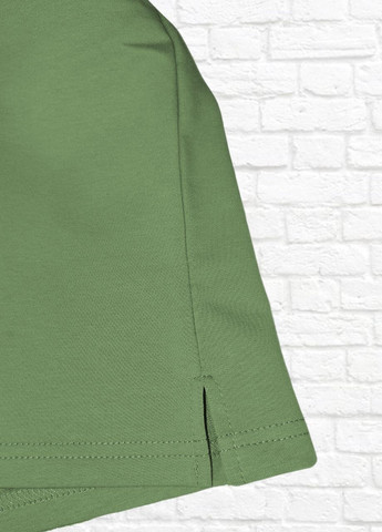 Оливкова повсякденний сукня-світшот ж559/1-13 оливкова Malta однотонна