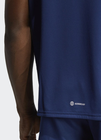 Синя футболка aeroready designed for movement adidas