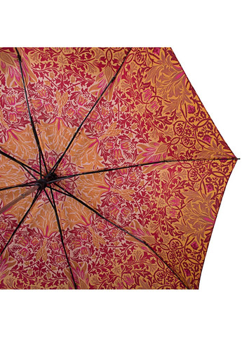 Прочный стильный оранжевый женский зонт полуавтомат Airton (262982700)
