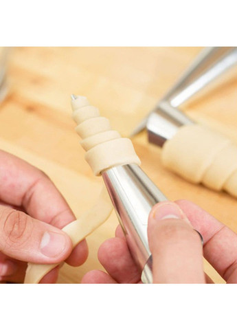 Набір формочок металевих для круасанів Ø25х85 мм (3 конуси) Kitchen Master (270827894)