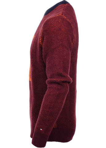 Бордовий светр чоловічий Tommy Hilfiger