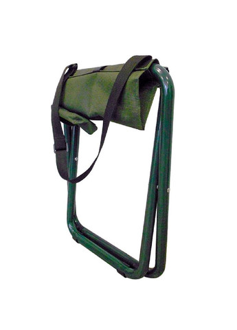 Раскладной легкий стул без спинки для отдыха дачи рыбалки туризма кемпинга 39х33,5х42 см (475299-Prob) Зеленый Unbranded (265391206)