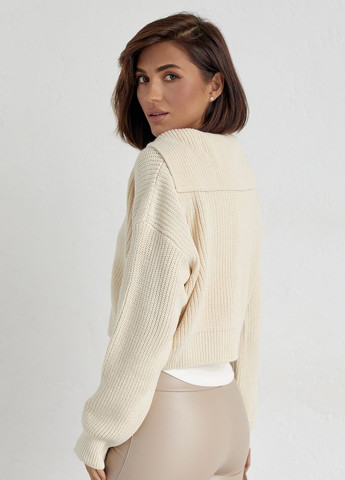 Комплект двойка с вязаным пуловером и майкой No Brand (265392406)