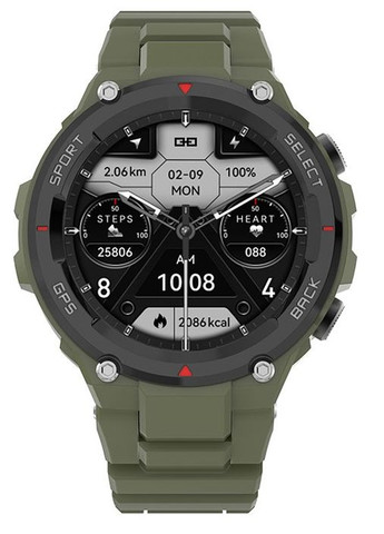 Умные часы DT5 Compas Green спортивные, умные UWatch (260042734)