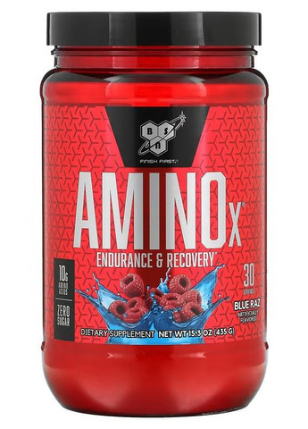 Аминокислоты Amino X 435 g (Blue Raspberry) BSN (275805383)