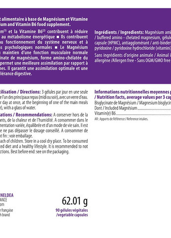 MAGNEFOR® 90 Caps Ineldea Sante Naturelle (258498875)