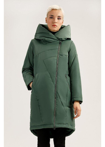 Зеленая демисезонная куртка a19-11019-514 Finn Flare