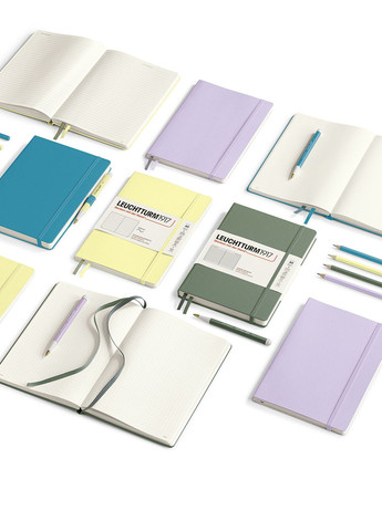 Блокнот Smooth Colours, Средний, Olive, Точка Leuchtturm1917 (269901147)