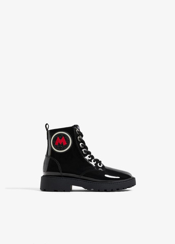 Черные кэжуал детские ботинки для девочки 29 размер 3102003040 Zara