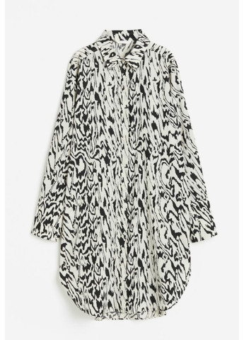Білий повсякденний жіноча сукня-сорочка н&м (56157) xs біла H&M