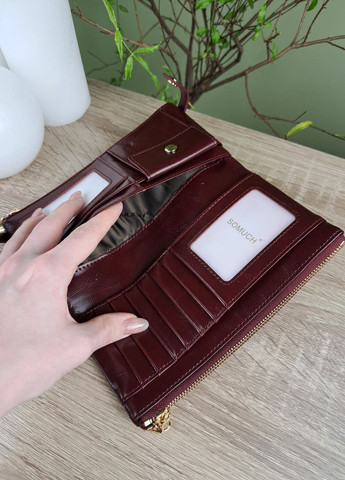 Кошелёк мягкий книжкой на кнопках SoMuch (259888151)