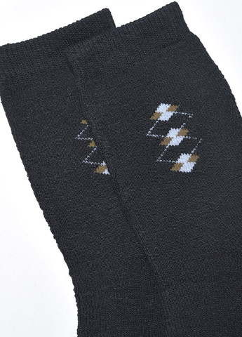 Носки махровые мужские черного цвета размер 40-45 Let's Shop (267167097)