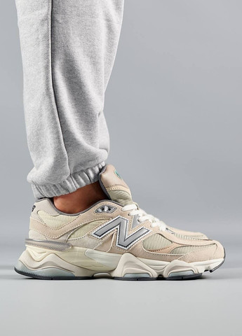 Бежеві Осінні кросівки чоловічі, вьетнам New Balance 9060 Beige