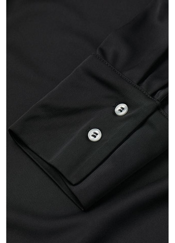 Чорна ділова жіноча довга сукня сорочка (10249) 34 чорна H&M