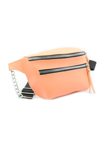 Жіноча сумка на пояс (бананка) Weatro Колір Персиковий nw-bnnka-kz-032 Le-Mon (272596419)