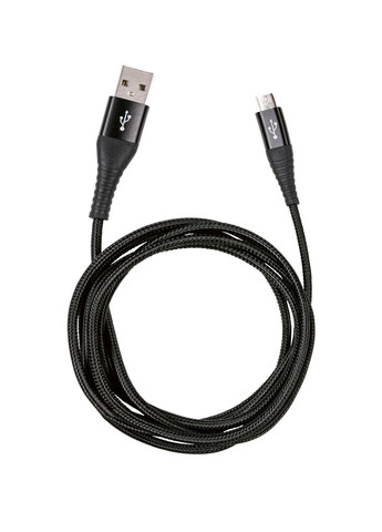 Зарядный кабель USB 2,0 А для Micro USB серый Silver Crest (265624470)