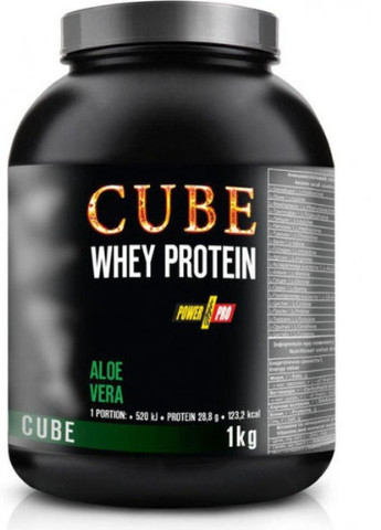 Cube Whey Protein БАНКА 1000 g /25 servings/ Aloe Power Pro (256721602)